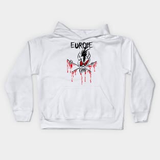 europe headbang Kids Hoodie